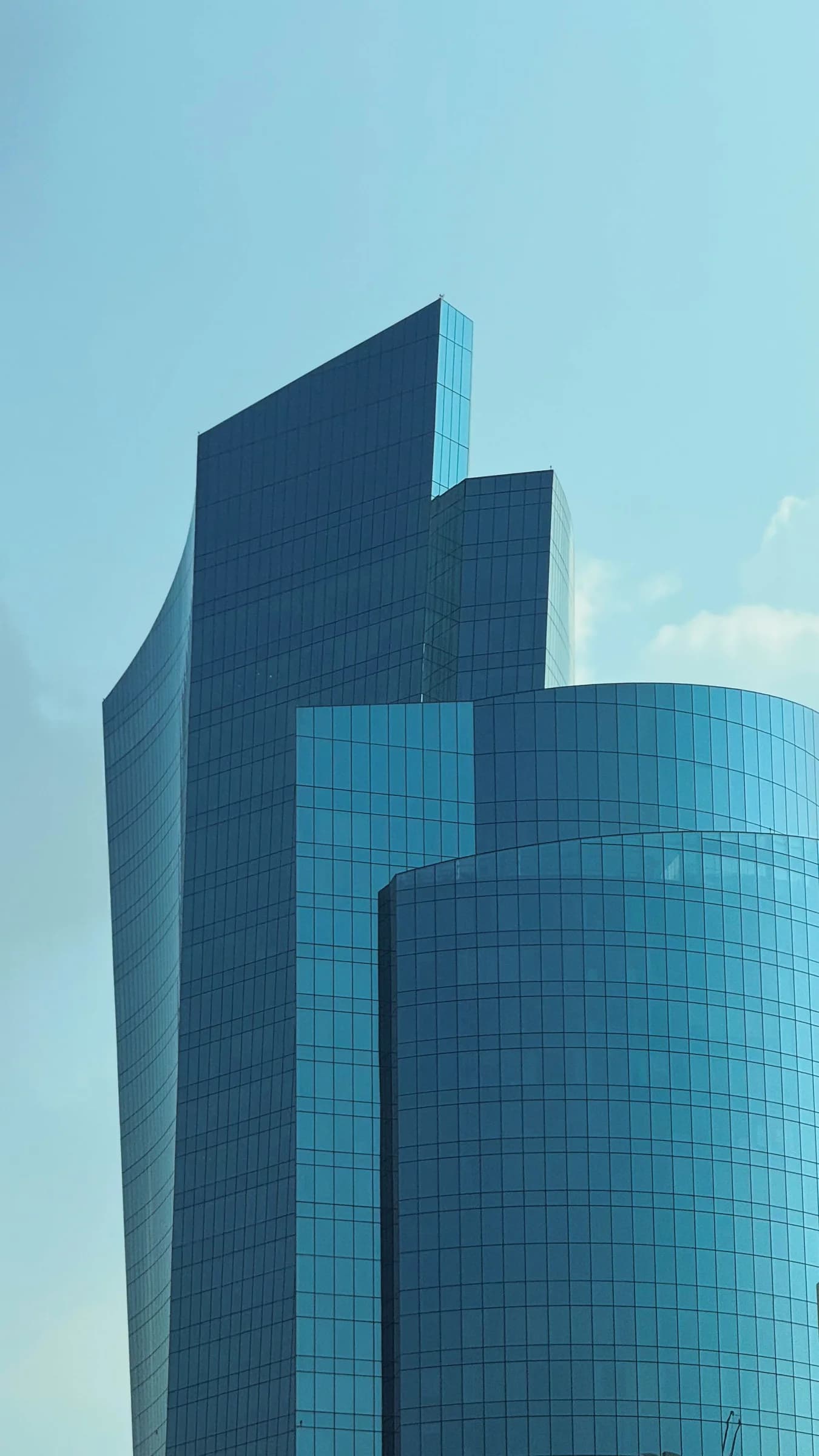 Illustrative contemporary architecture in Abu Dhabi
